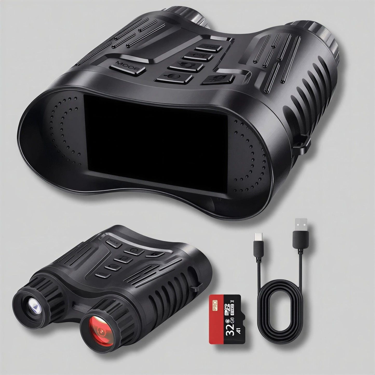 Jumelles vision nocturne 4K -Autonomie 8h