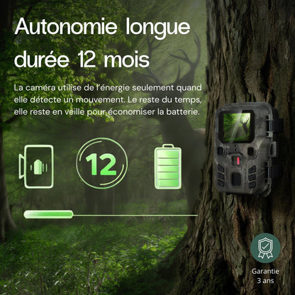 Caméra de chasse Wifi 4K