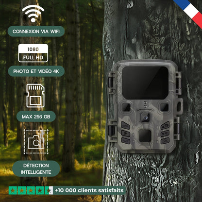 Caméra de chasse Wifi 4K