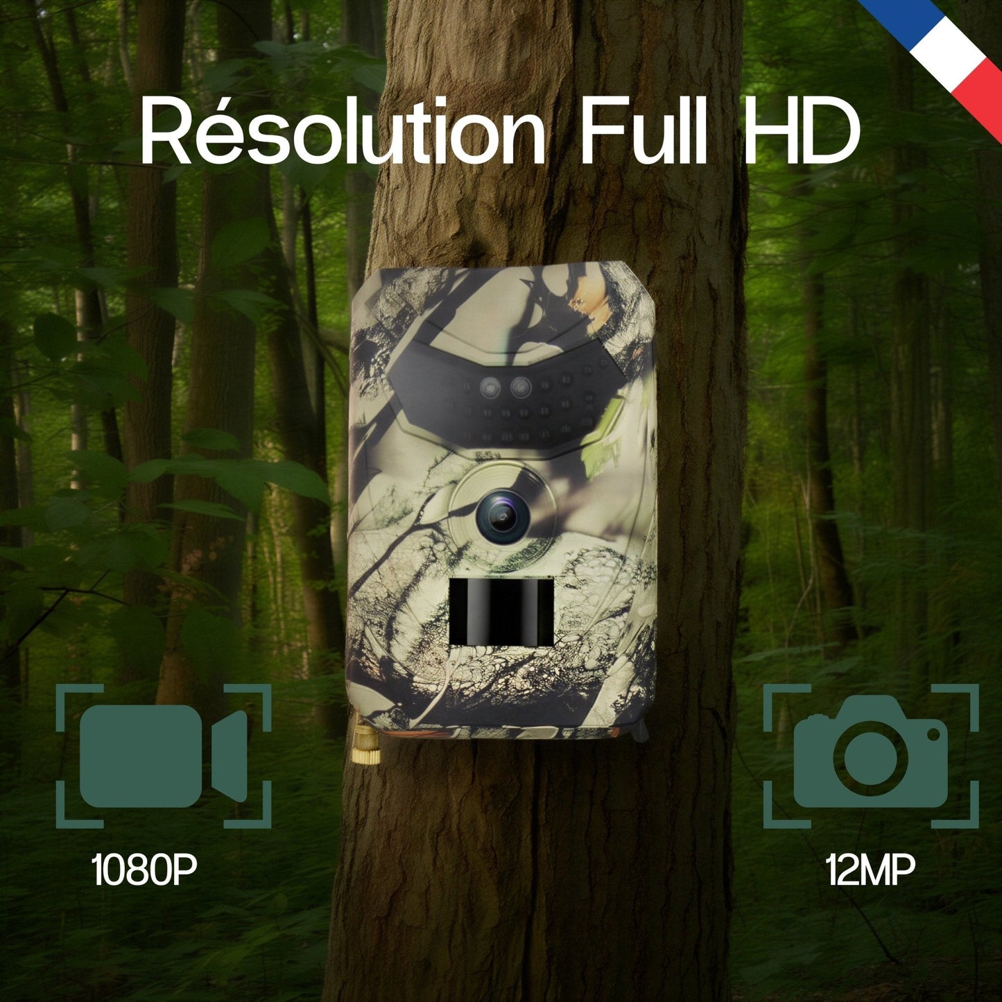 Caméra de chasse full HD
