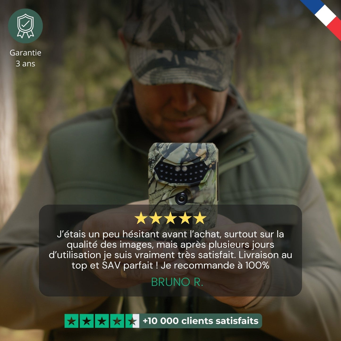 Caméra de chasse full HD