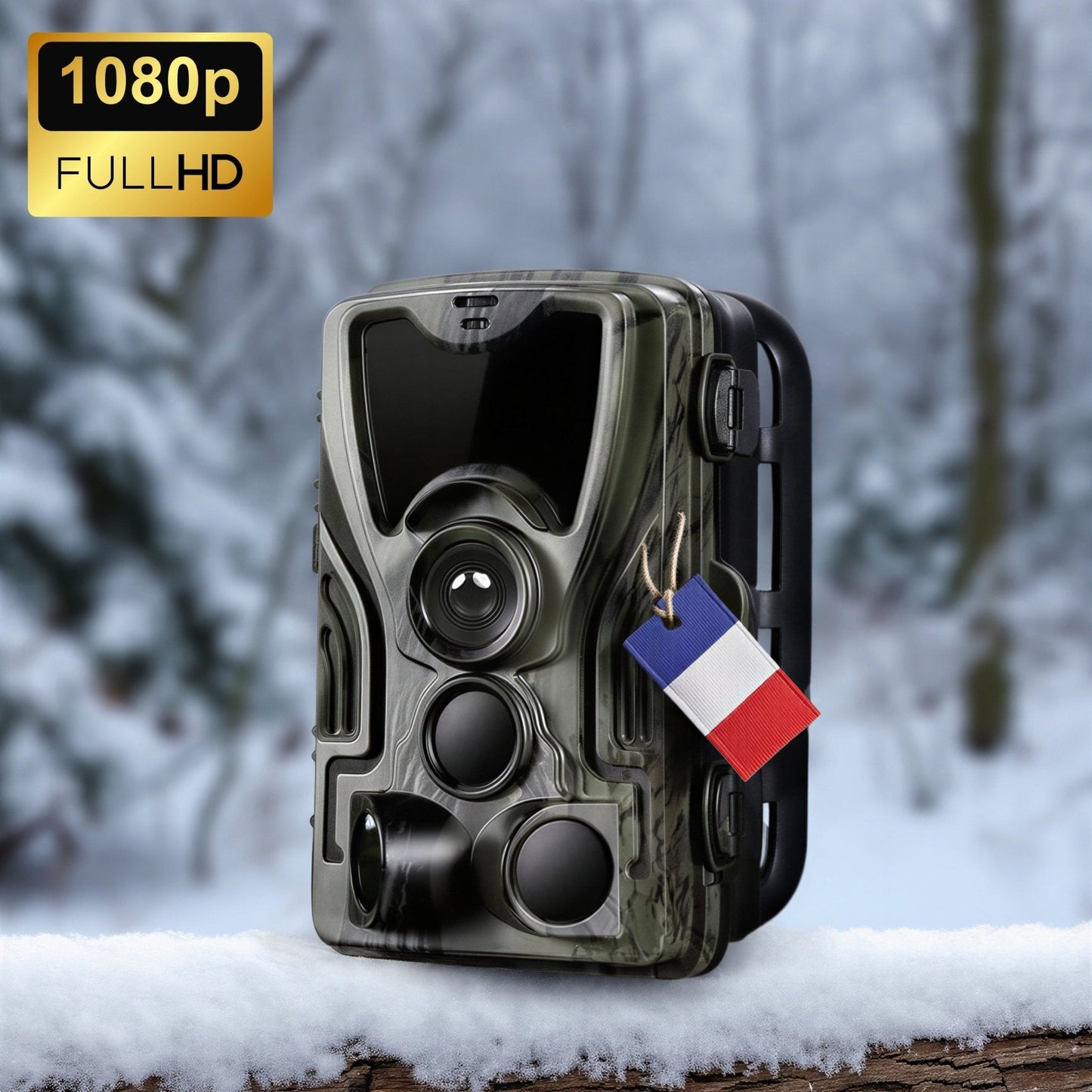 Caméra de chasse full HD avec écran