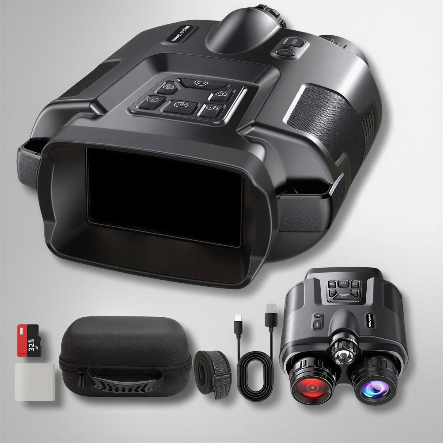 Jumelles vision nocturne 4K - Autonomie 20h