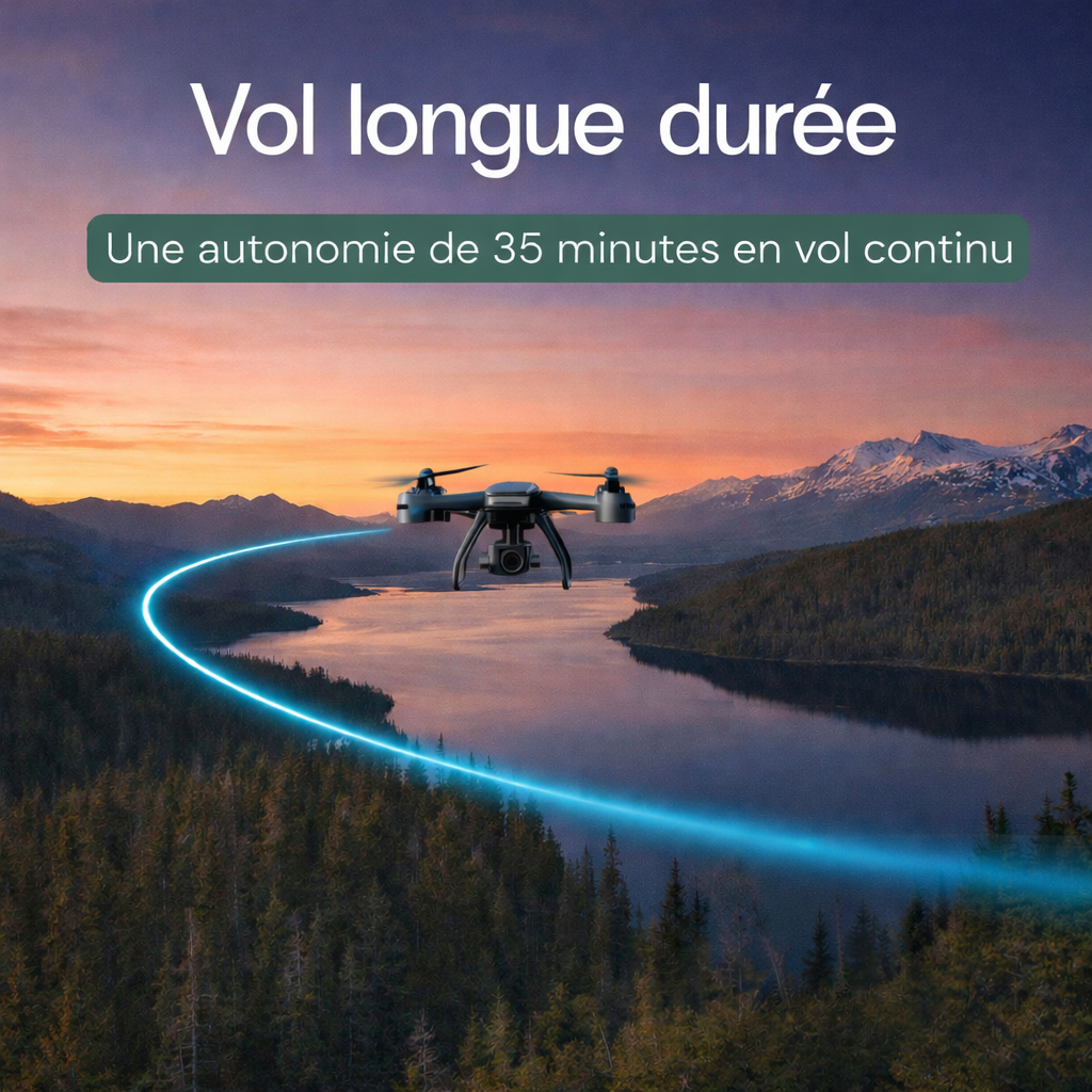Drone vidéo 8K