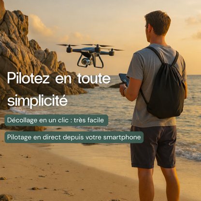 Drone vidéo 8K