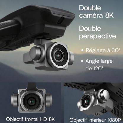 Drone vidéo 8K