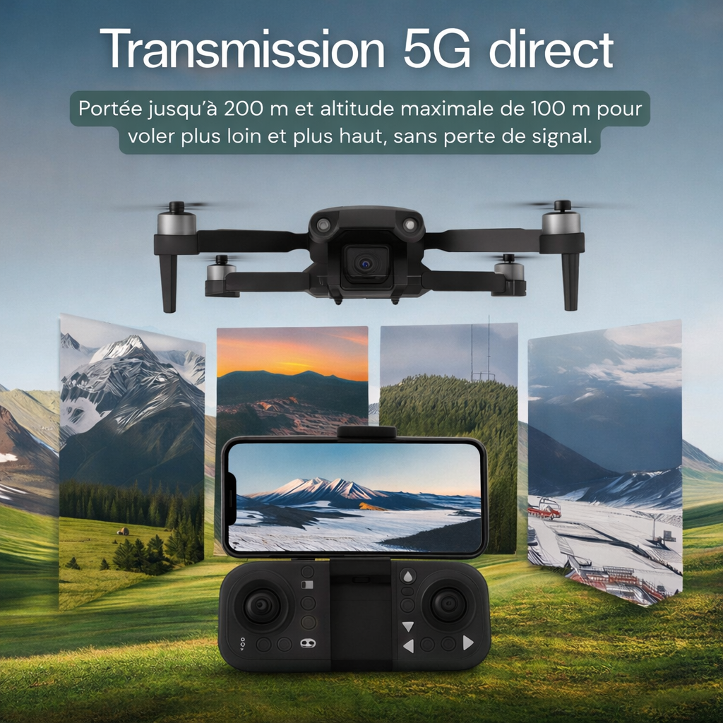 Drone vidéo full HD