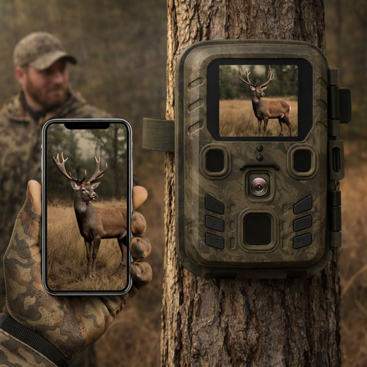 Caméra de chasse WiFi 4K – Surveillance instantanée
