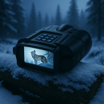 Jumelles vision nocturne 4K - Autonomie 20h